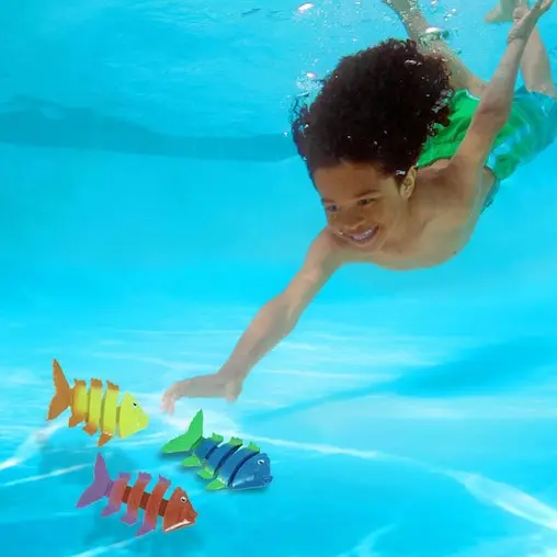 3pc Swimways Wiggle Fish Styx Pool Water Toy Kids/Children Swimming/Diving Game - Image 3