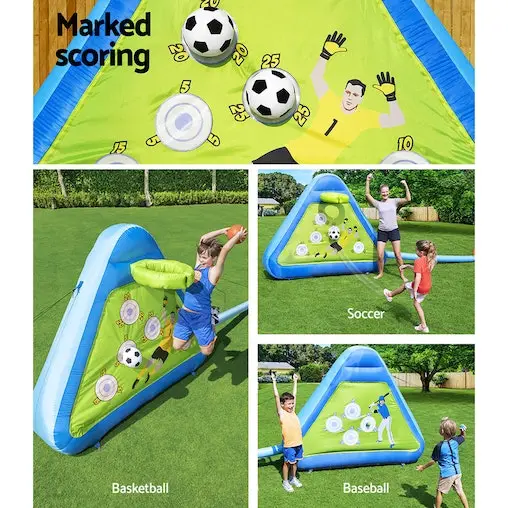 Bestway Kids Inflatable Soccer Basketball Outdoor Inflated Play Board Sport - Image 6