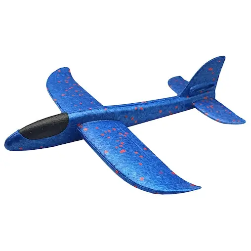 Unbranded 3x Giant Foam 37cm Plane Glider 3y+ Outdoor Aeroplane Kids/Children Toy Assorted - Image 3