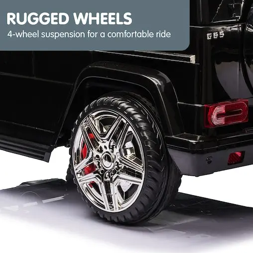 Kahuna Mercedes Benz AMG G65 Licensed Kids Ride On Electric Car Remote Control - Black - Image 3