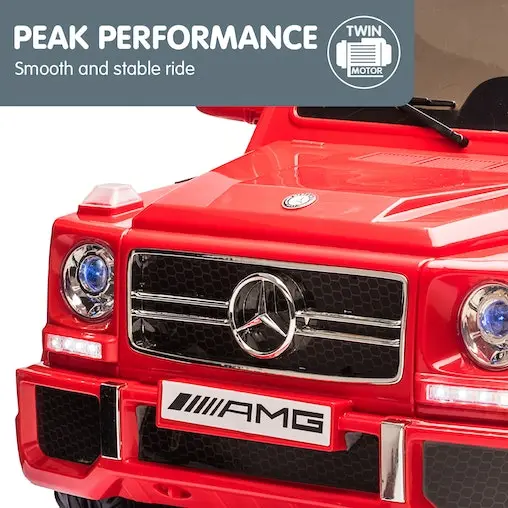 Kahuna Mercedes Benz AMG G65 Licensed Kids Ride On Electric Car With RC - Red - Image 3