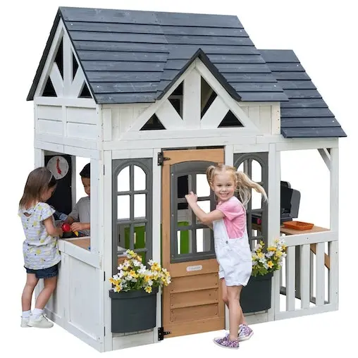 KidKraft Scenic View Playhouse - White - Image 7