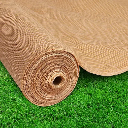 Instahut 90% Sun Shade Cloth Shadecloth Sail Roll Mesh Outdoor 195gsm 1.83x20m Beige - Image 8
