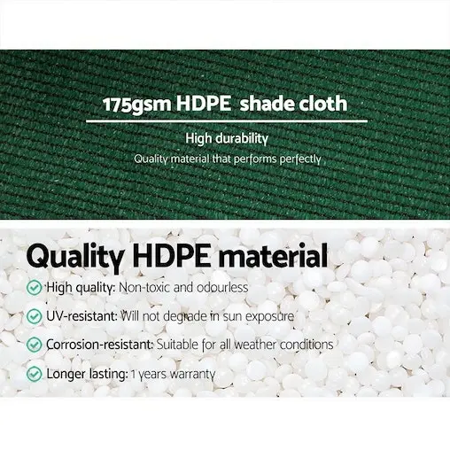 Instahut 70% Sun Shade Cloth Shadecloth Sail Roll175gsm 1.83x30m - Image 5
