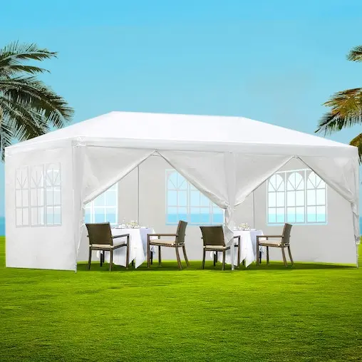 Instahut Gazebo Marquee Outdoor Wedding Gazebos Tent 3x6m - Image 7