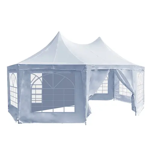 Wallaroo 6x4.5m Wedding Gazebo Marquee With Sidewalls - Image 4
