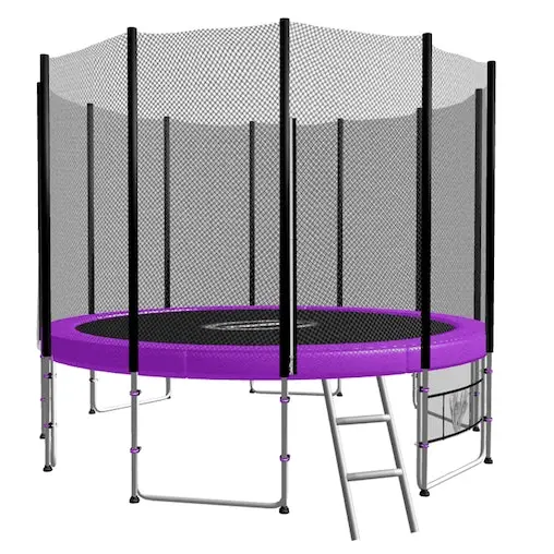 Kahuna Blizzard 10ft Trampoline With Net Purple
