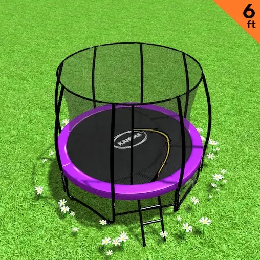 Kahuna Classic 6ft Trampoline - Purple - Image 2