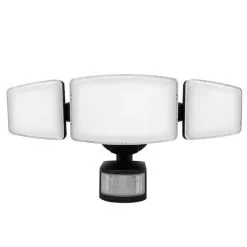 Ultracharge LED Outdoor Wall Light 36W Wireless 1000lm/Motion Sensor/Solar Power