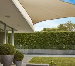 Coolaroo Commercial Grade Shade Sail Triangle 6.5m Beech