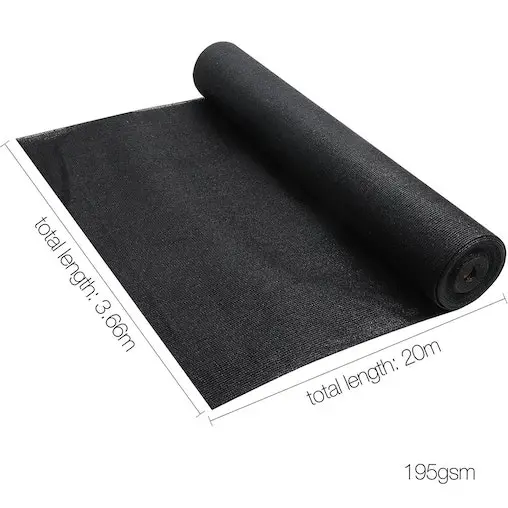 Instahut 90% Sun Shade Cloth Shadecloth Sail Roll Mesh Outdoor 195gsm 3.66x20m - Image 2