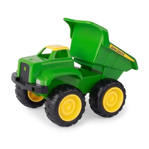 John Deere 15cm Assorted Dump Truck Kids Interactive Sand Truck Vehicle Toy 18m+