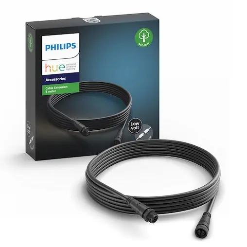 Philips Hue Outdoor Extension Cable For Outdoor LED Deck Light IP67 Power Cord - Image 6