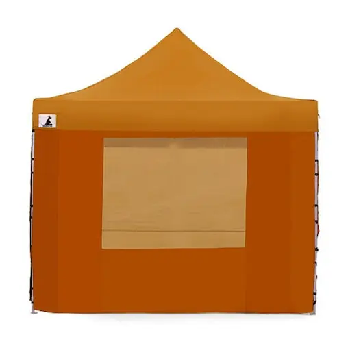 Gazebo Tent Marquee 3x3 PopUp Outdoor Wallaroo - Orange - Image 4